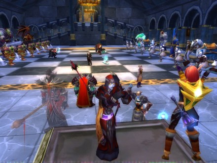 Party on the chess board!